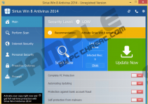 Sirius Win 8 Antispyware 2014