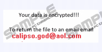 Calipso.god@aol.com Ransomware