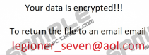 legioner_seven@aol.com Ransomware