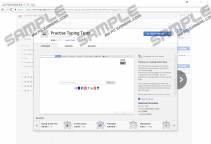 Practise Typing Tests Extension