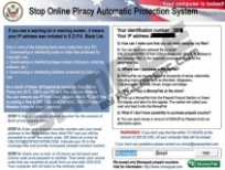 Stop Online Piracy Automatic Protection System Virus